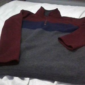 Red, Blue & Gray Boy Sweater
